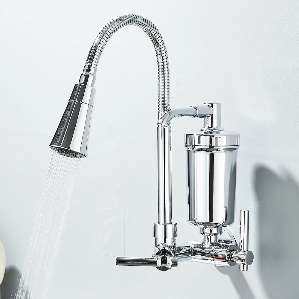 wall mount commercial faucet