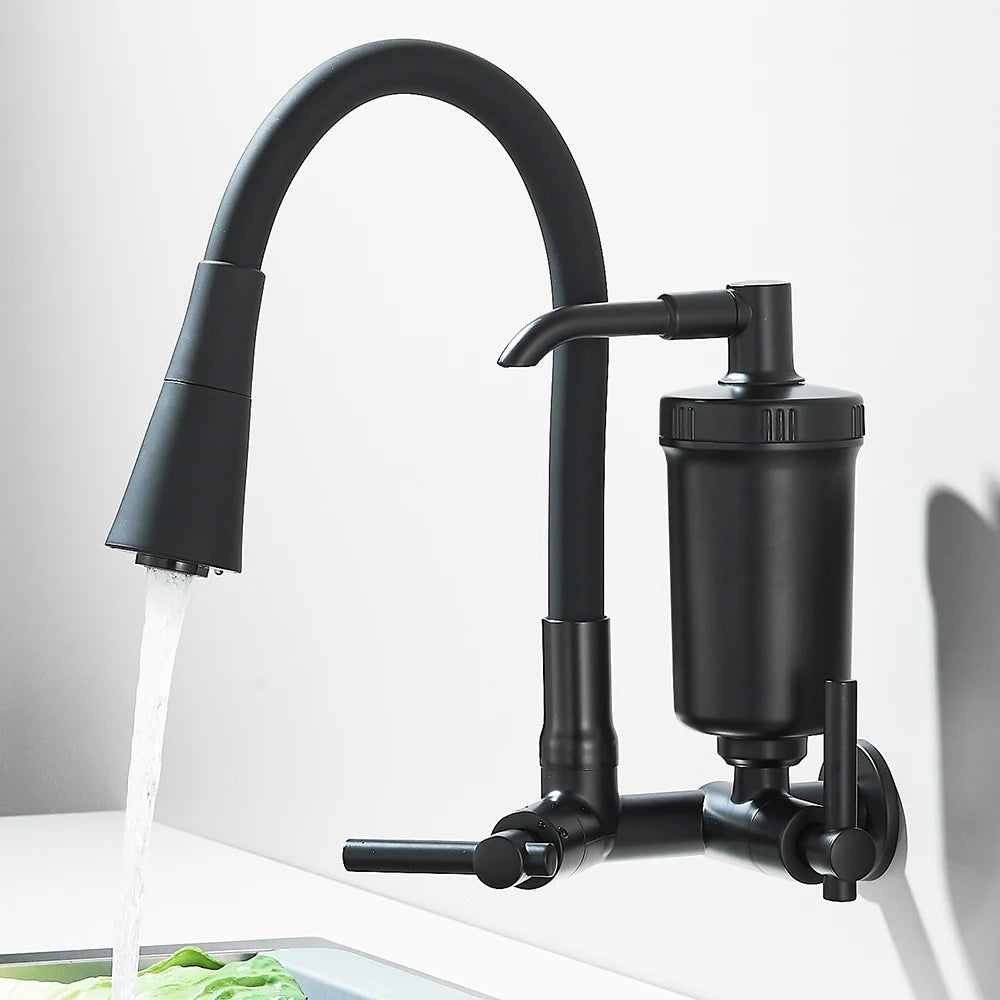wall mounted basin faucet