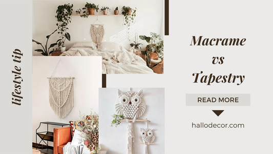 Macrame vs. Tapestry