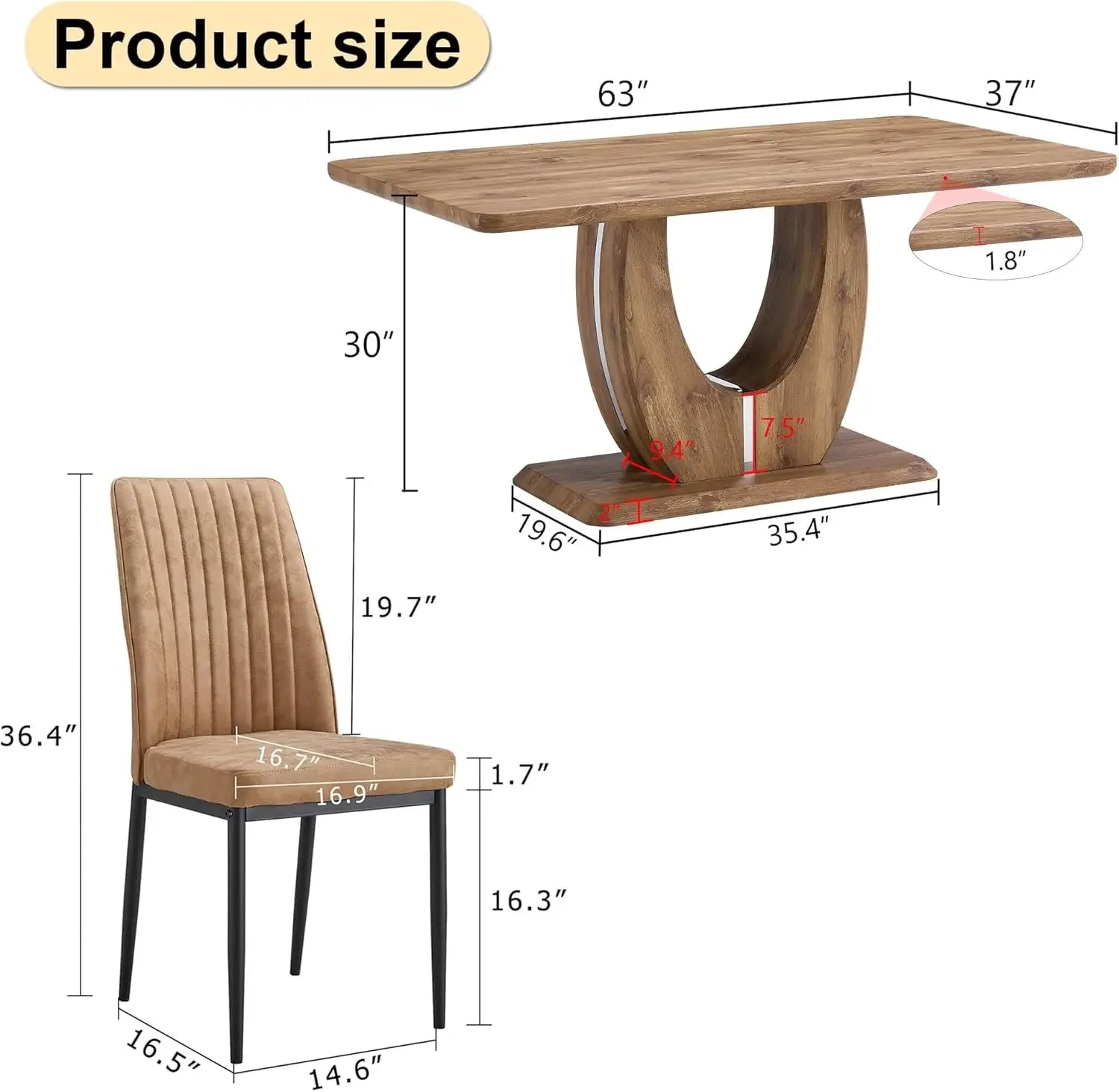 60 rectangular pedestal dining table