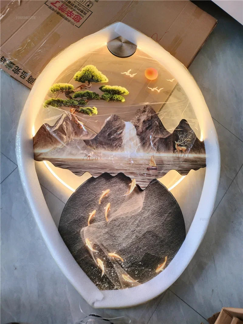 Mountain Light 3D Wall Sculpture