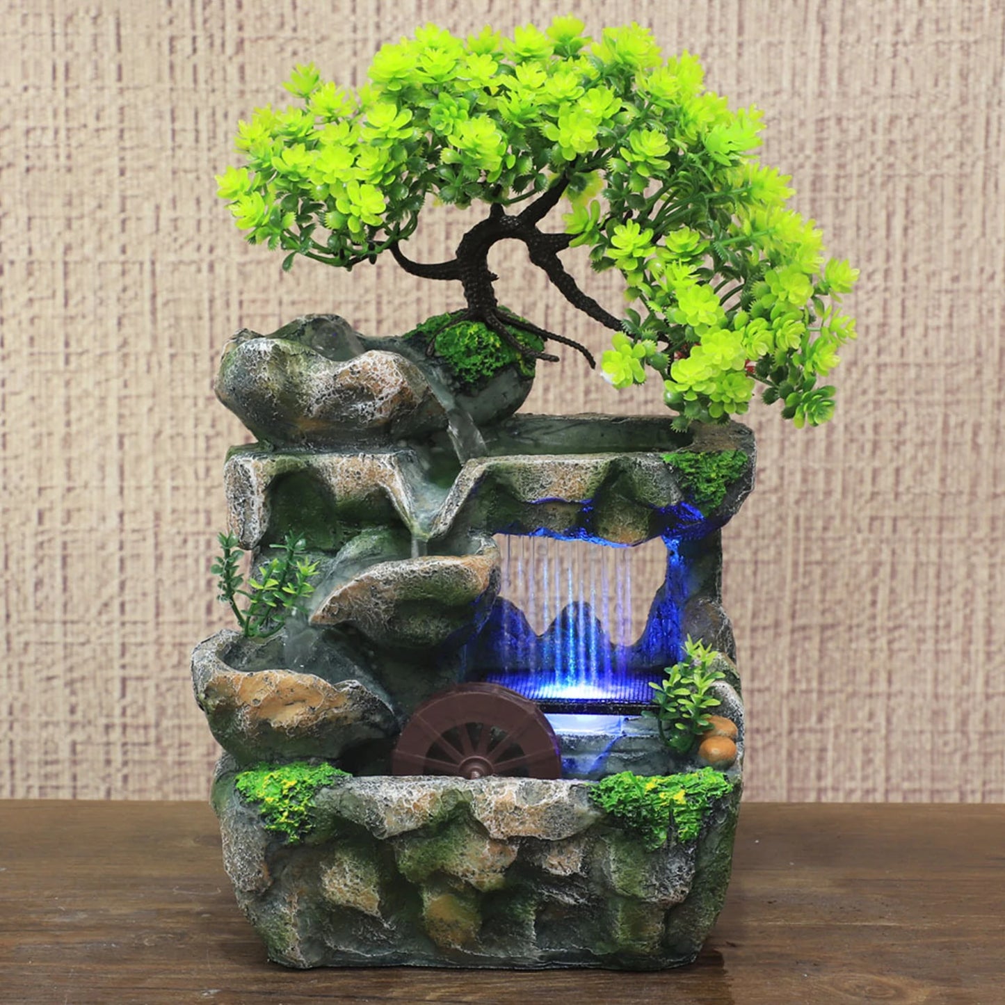 Zeno Desktop Tree Flowing Water Fountain