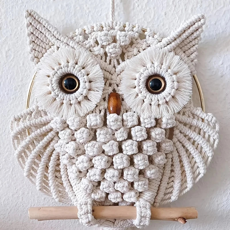 Owl Tapestry Wall Decor