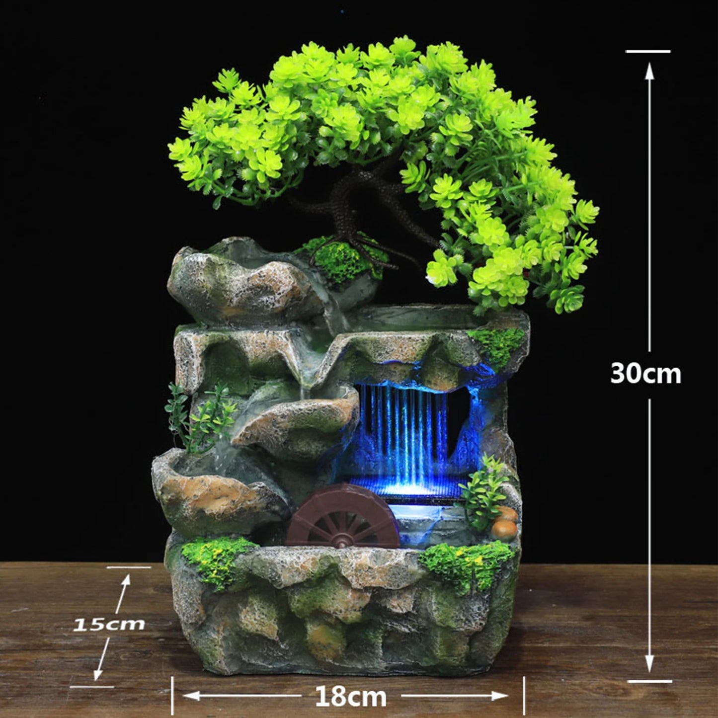 Zeno Desktop Tree Flowing Water Fountain