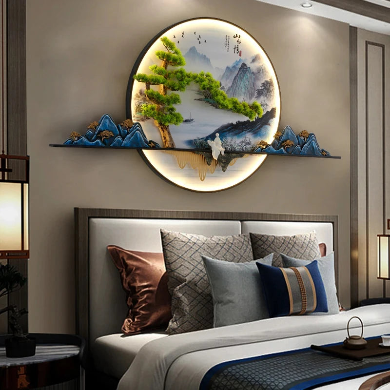 Mountain Landscape 3D Wall Decor