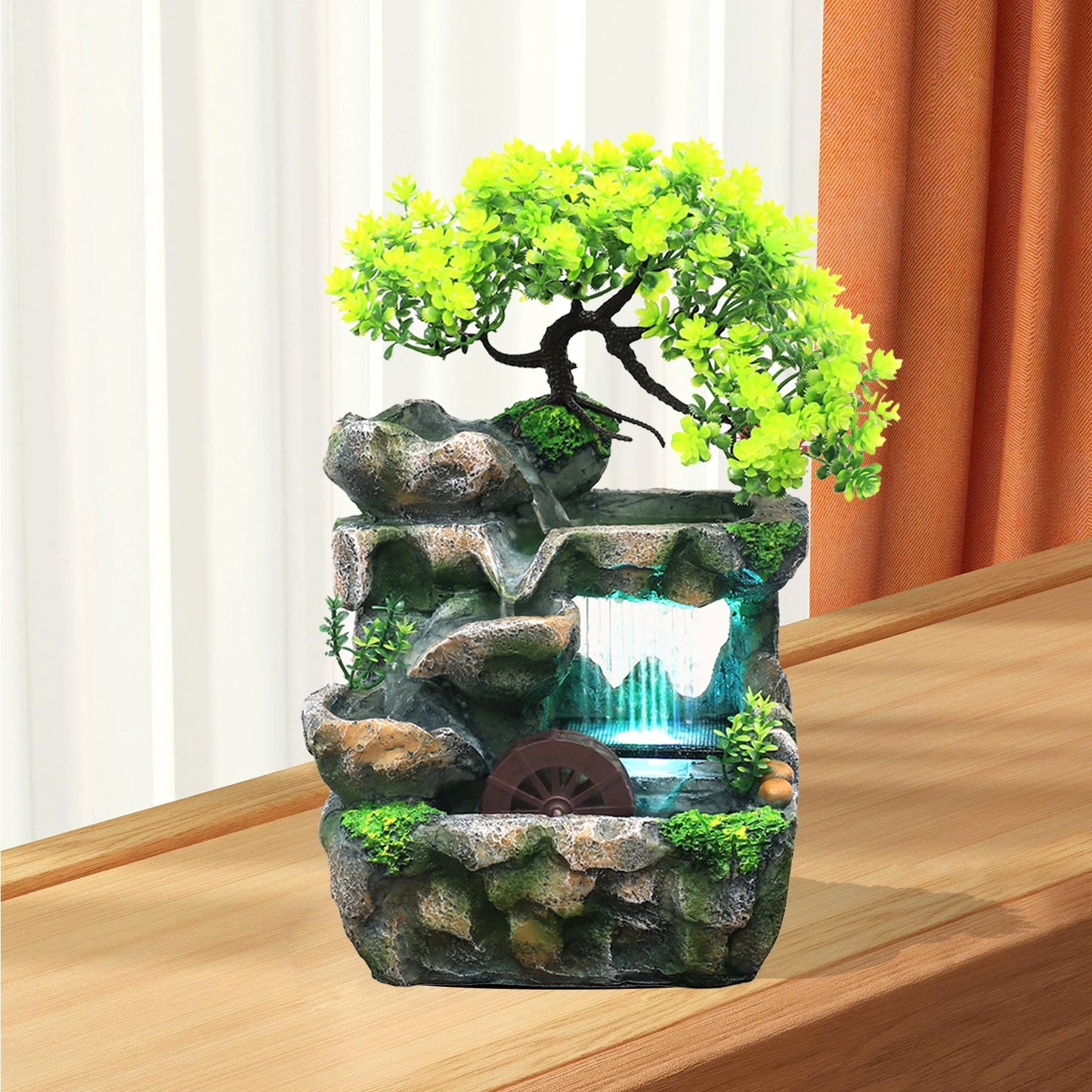 Zeno Desktop Tree Flowing Water Fountain