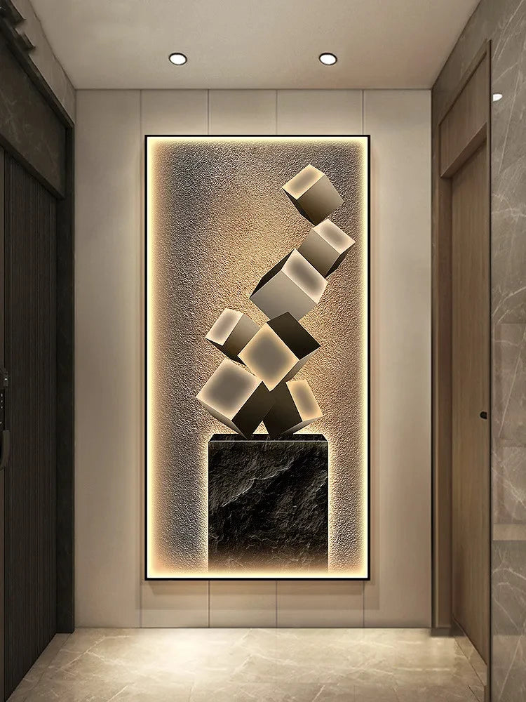 Modern Creative Square 3D Wall Decor