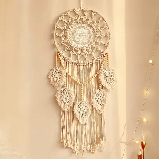 Round Macrame Dream Catchers