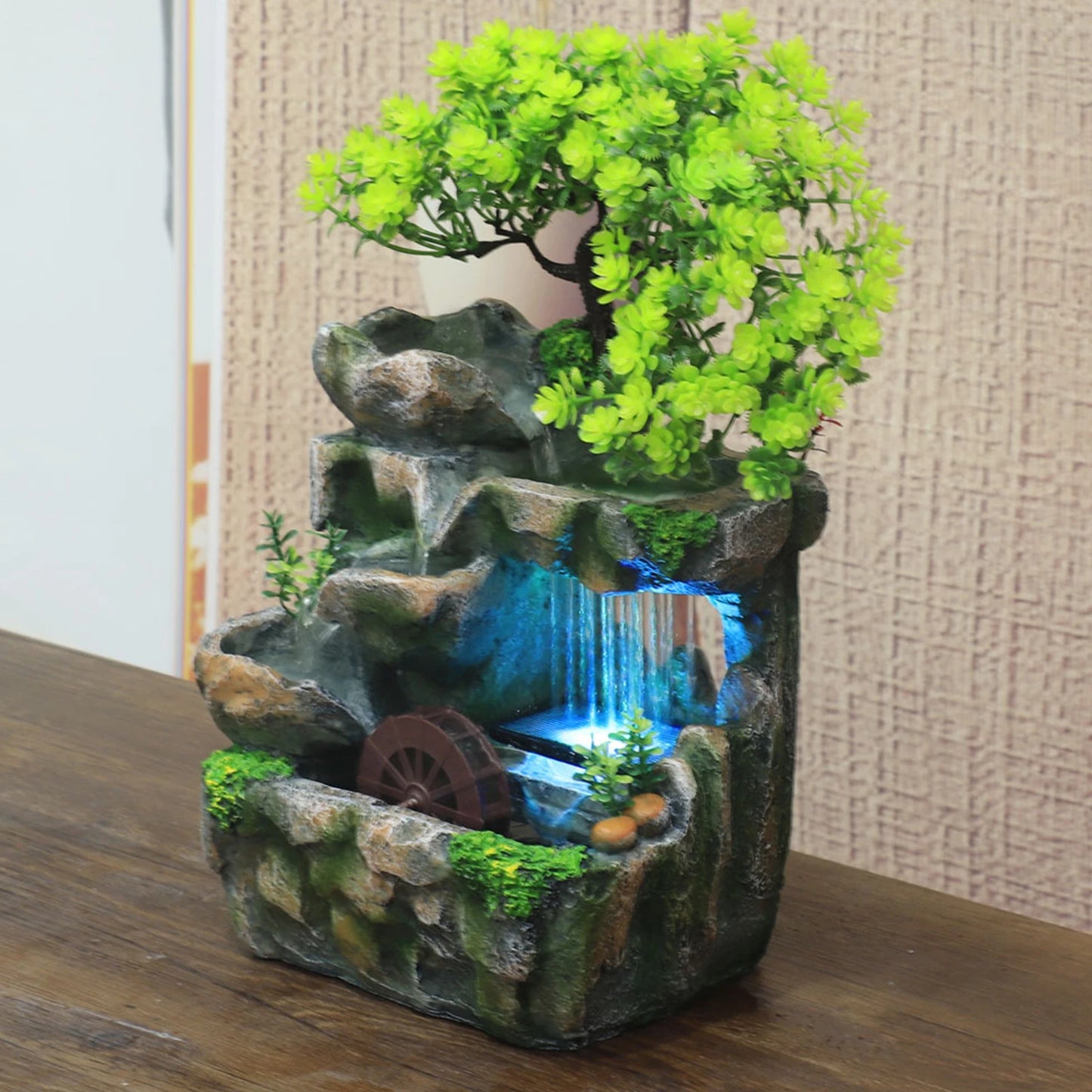 Zeno Desktop Tree Flowing Water Fountain