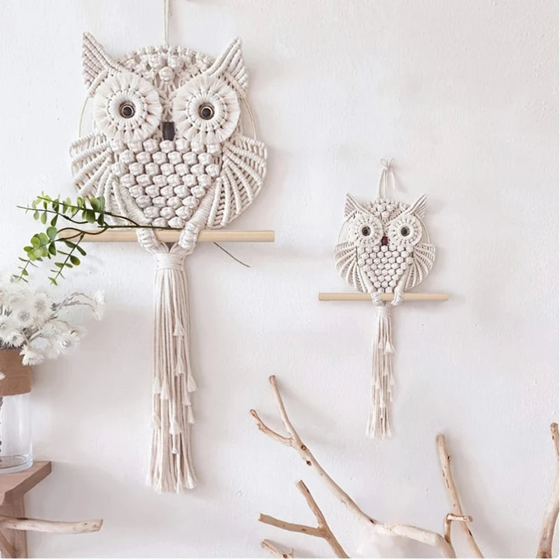 Owl Tapestry Wall Decor