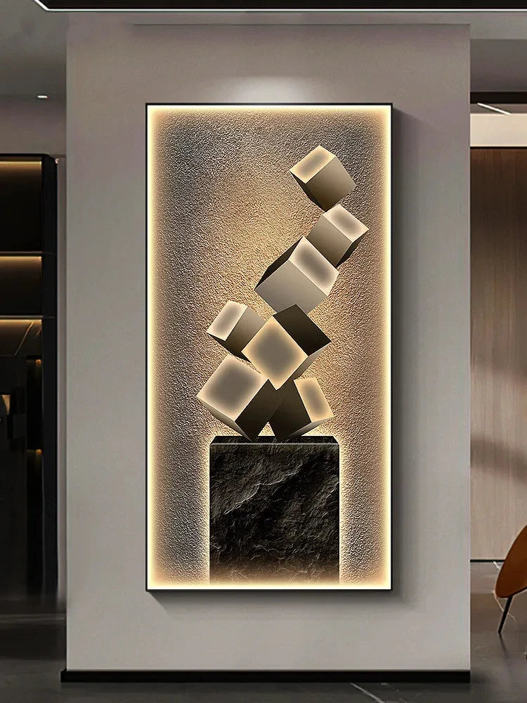 Modern Creative Square 3D Wall Decor