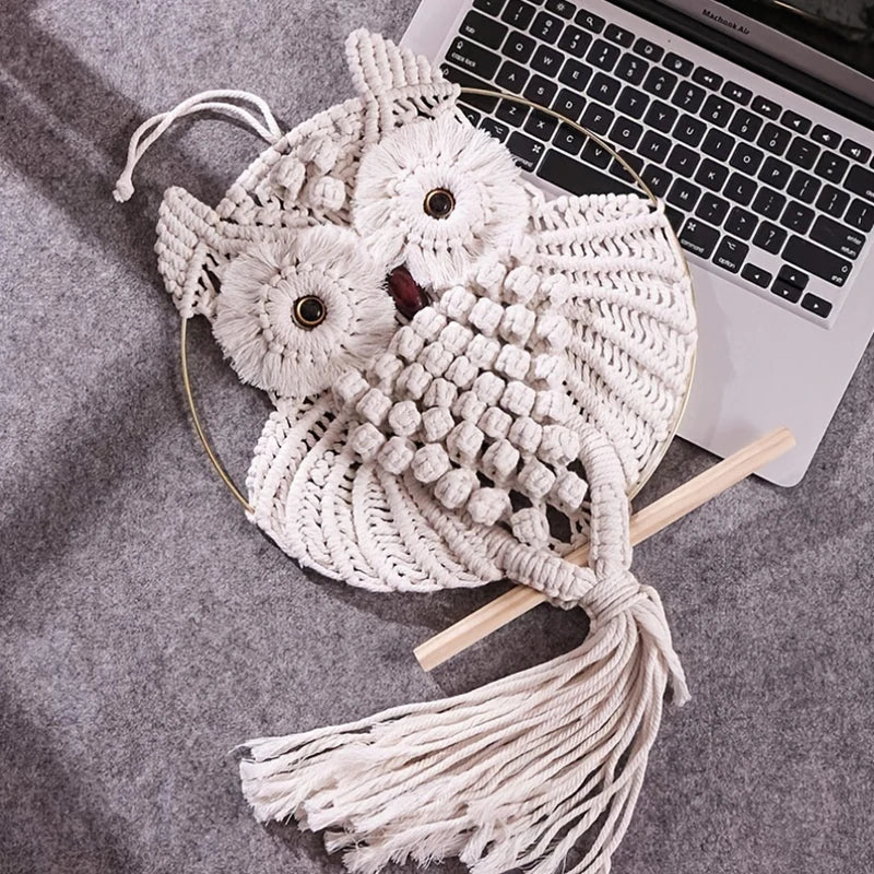 Owl Tapestry Wall Decor