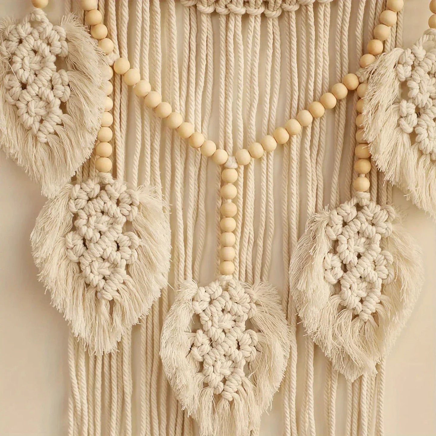 Round Macrame Dream Catchers