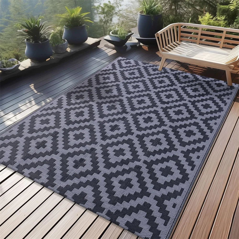 Olanly Waterproof Outdoor Rugs