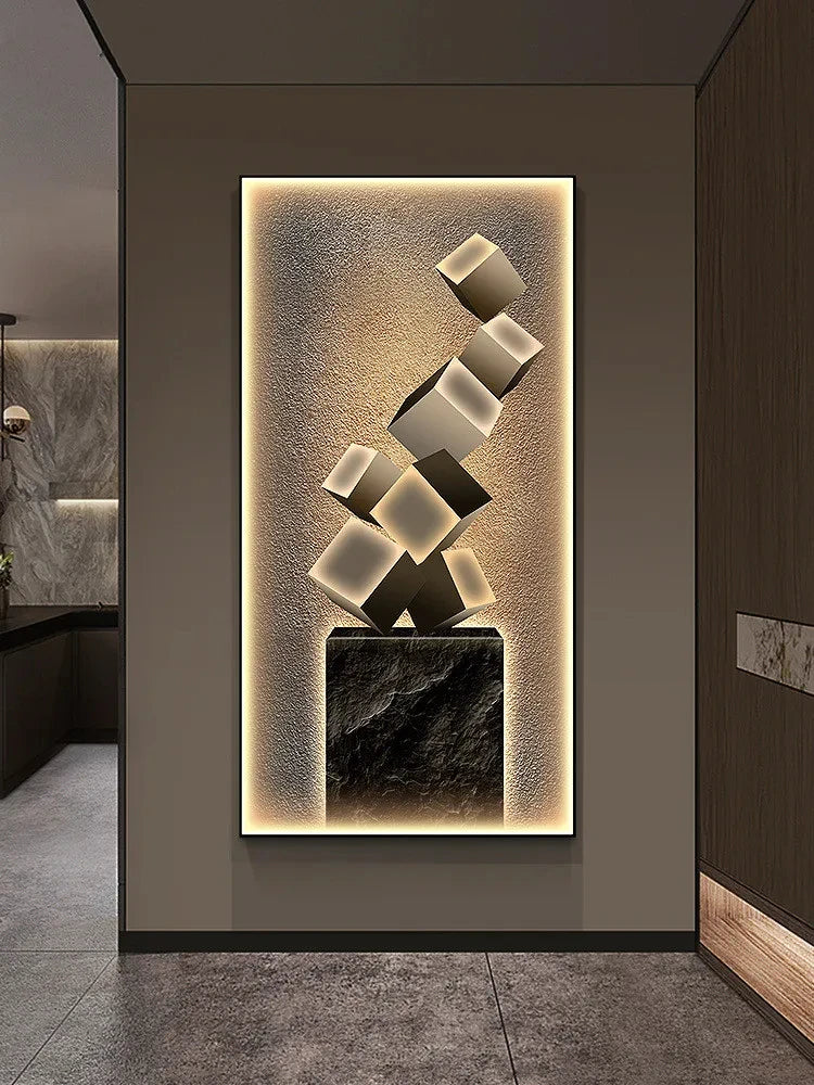 decorative squares for walls​ 3d