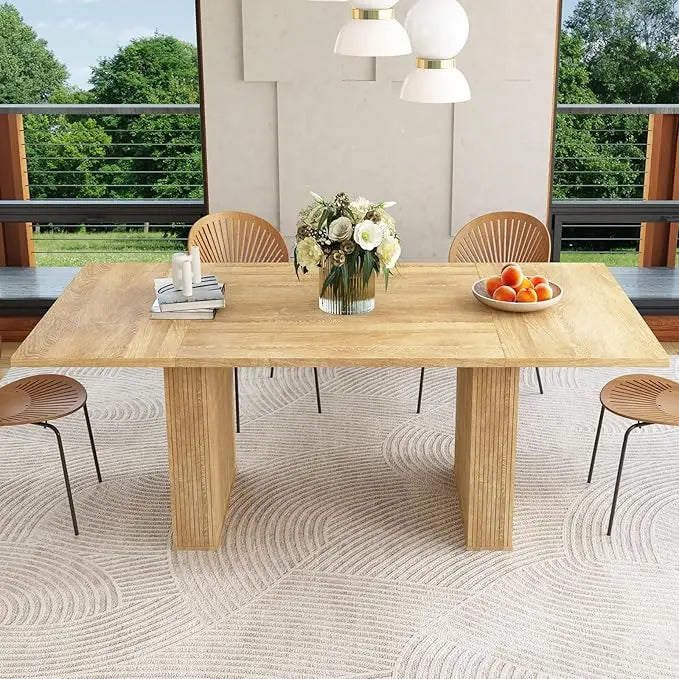 rustic farmhouse dining room table