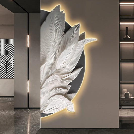 fur 3d wall art​ decor 