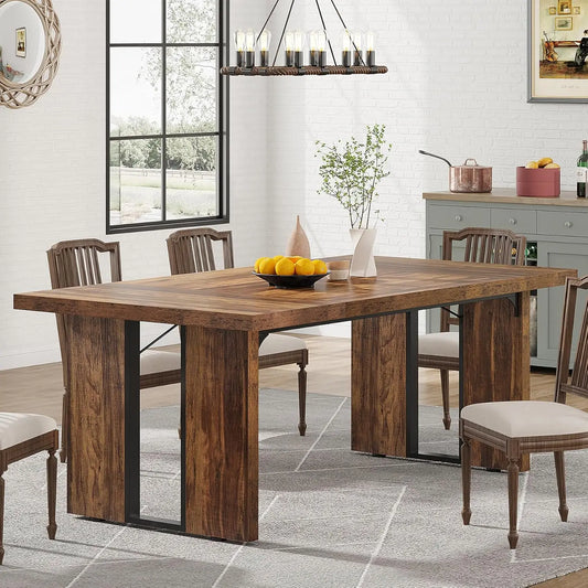 rustic farmhouse dining table