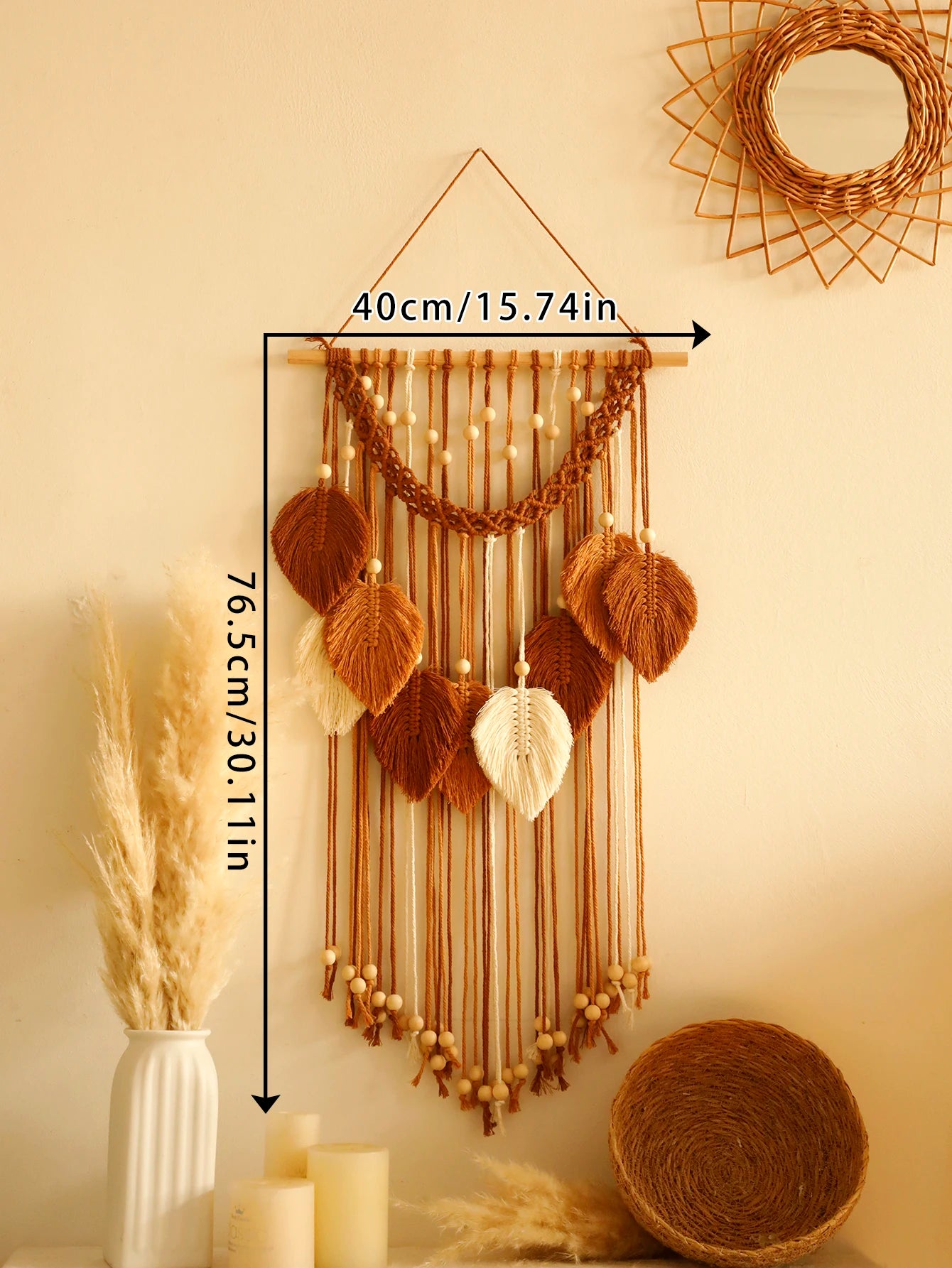 macrame wall hanging