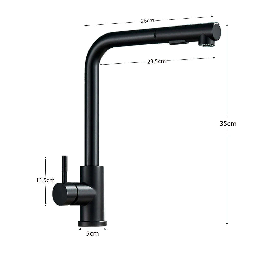 matte black kitchen faucets