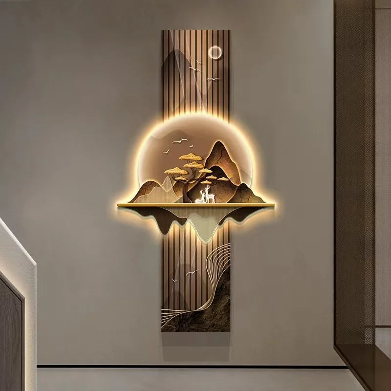 metal wall art decor 3d sculpture