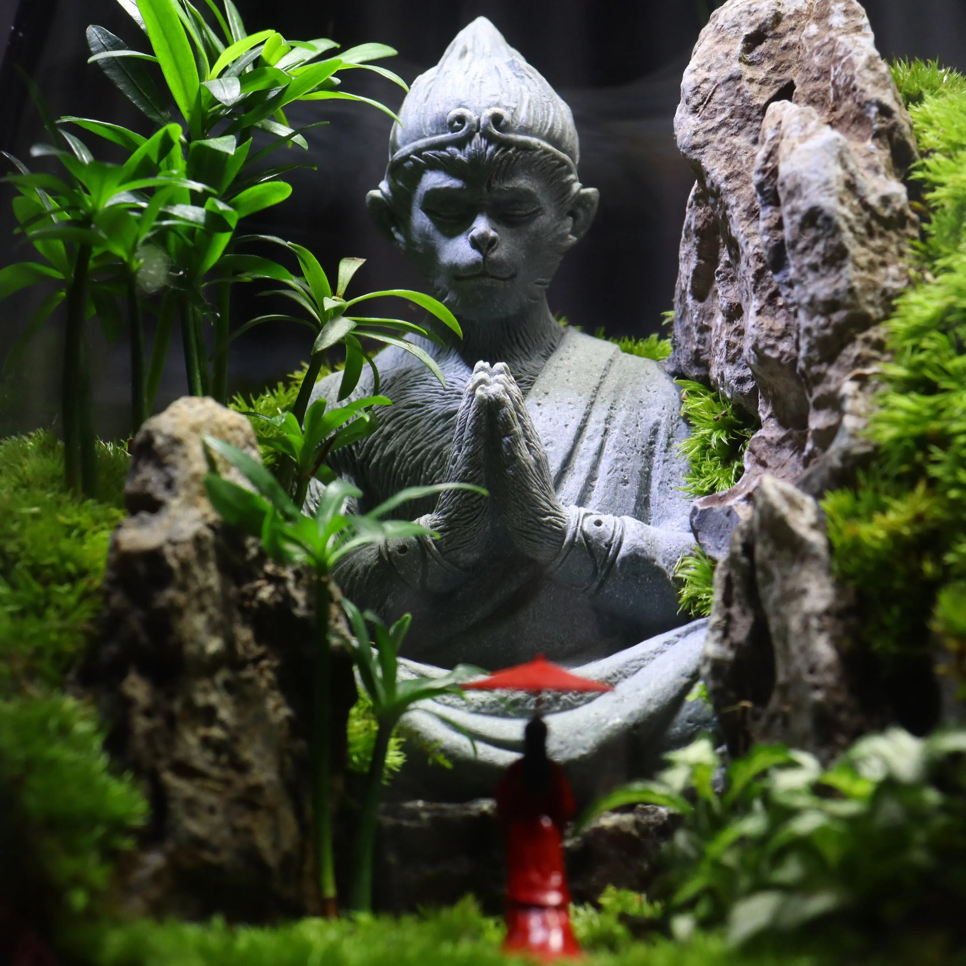micro landscape monkey