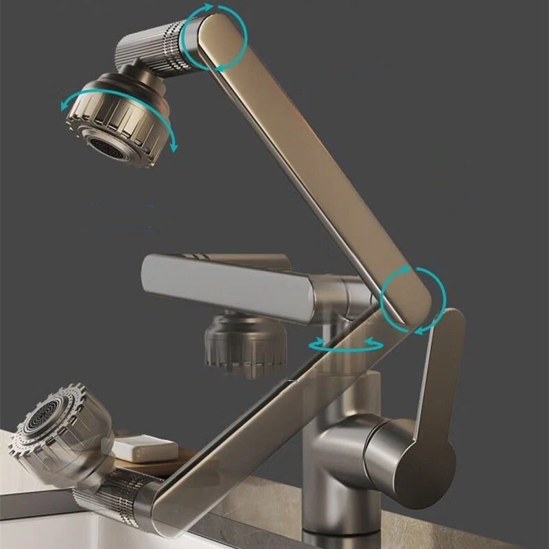 rotating faucet extender