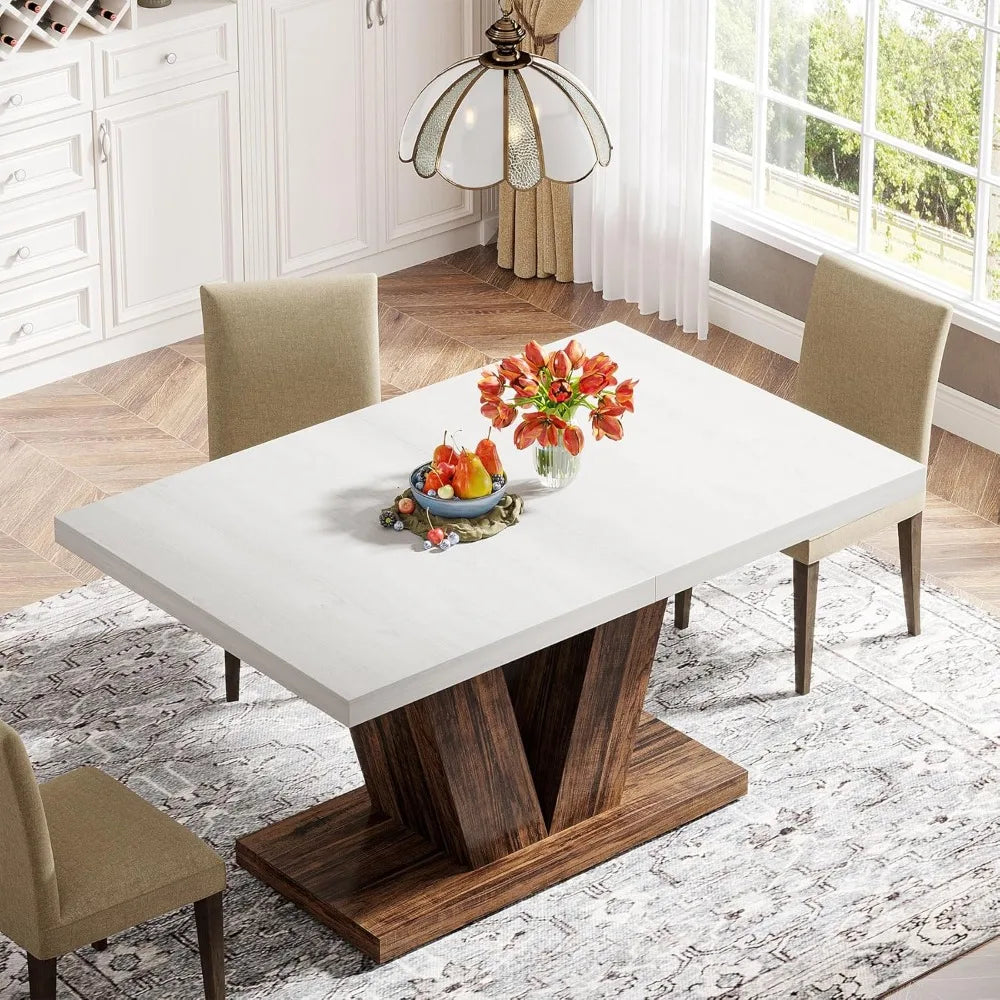 rustic farmhouse dining table​